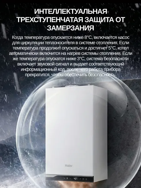 Изображение товара Газовый котел Haier TechLine 2.14 Ti / GE0Q67E08RU