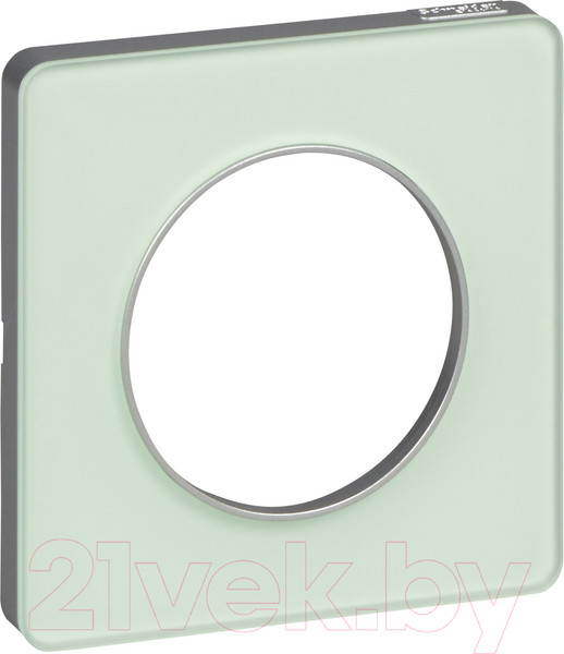 Изображение товара Рамка для выключателей и розеток Schneider Electric Odace S53P802S