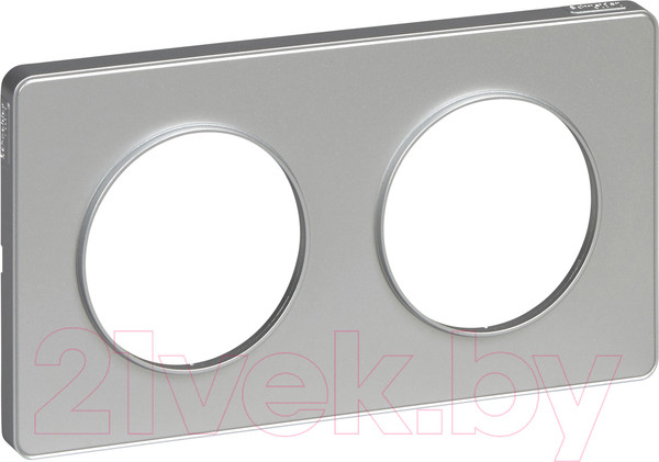 Изображение товара Рамка для выключателей и розеток Schneider Electric Odace S53P804