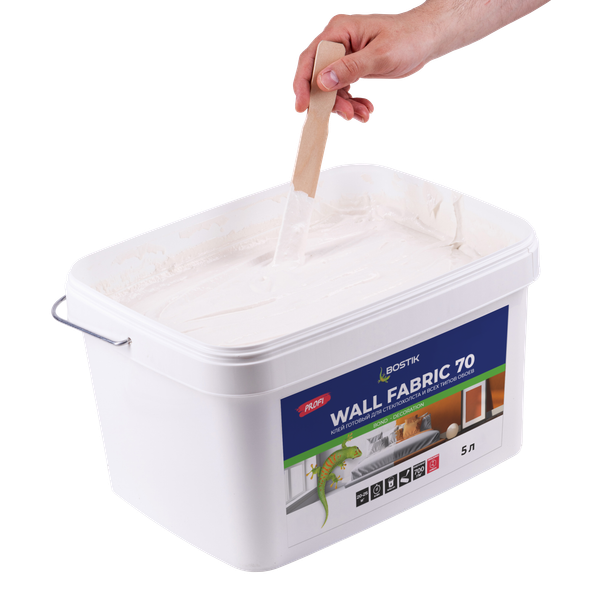Изображение товара Клей для обоев Bostik 70 для стеклообоев (5л)