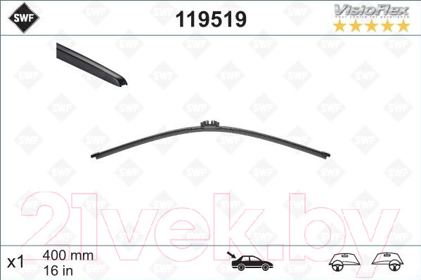 Изображение товара Щетка стеклоочистителя SWF 119519
