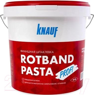 Изображение товара Шпатлевка готовая Knauf Ротбанд Паста Профи (18кг)