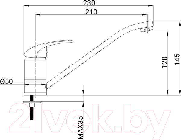 Изображение товара Смеситель Juguni Phoenix 0402.610