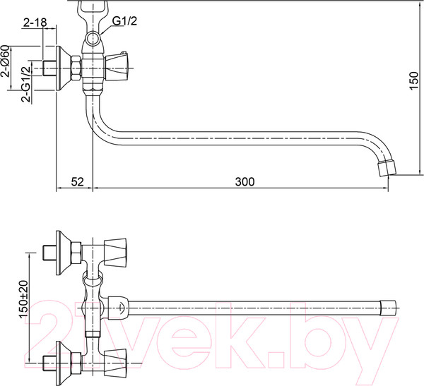 Изображение товара Смеситель Juguni Lyra 0402.642