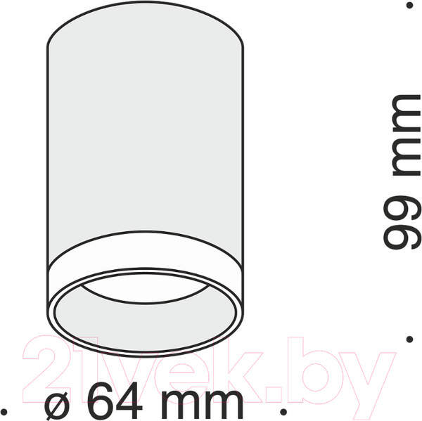 Изображение товара Точечный светильник Maytoni Pauline C008CW-01