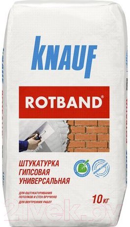Изображение товара Штукатурка выравнивающая Knauf Rotband (10кг)