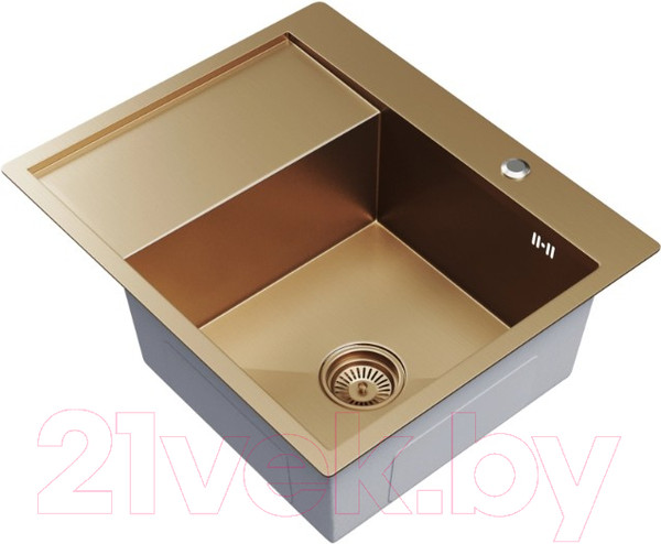 Изображение товара Мойка кухонная Mixline Pro 552928 (бронза, с сифоном)