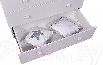 Изображение товара Комод Polini Kids Ameli 3000 / 0002760.31 (белый/натуральный)