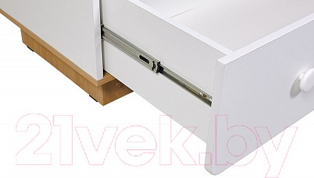 Изображение товара Комод Polini Kids Ameli 3000 / 0002760.31 (белый/натуральный)