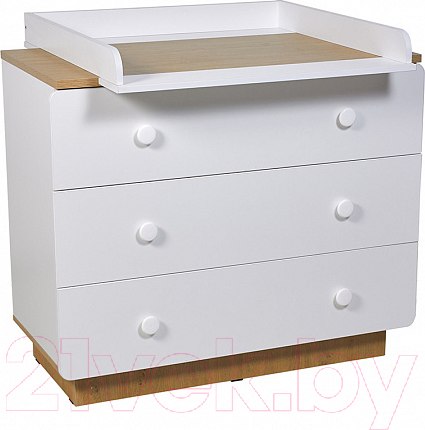 Изображение товара Комод Polini Kids Ameli 3000 / 0002760.31 (белый/натуральный)