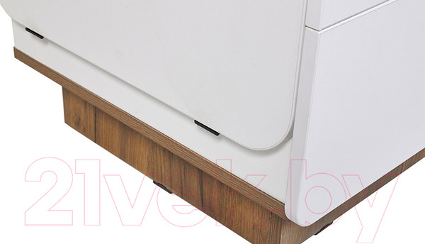 Изображение товара Комод пеленальный Polini Kids Ameli 3010 / 0002761.165 (белый/дуб крафт)