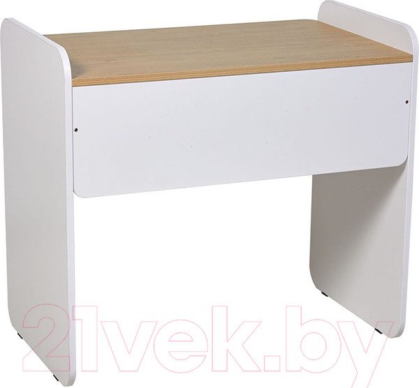 Изображение товара Комод пеленальный Polini Kids Ameli 3010 / 0002761.31 (белый/натуральный)