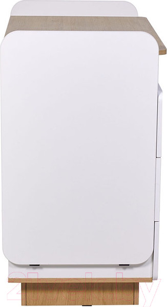 Изображение товара Комод пеленальный Polini Kids Ameli 3010 / 0002761.31 (белый/натуральный)