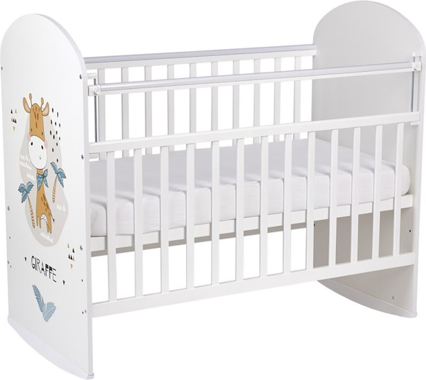 Изображение товара Детская кроватка Фея 701 Жирафик / 0002549.9.16 (белый)