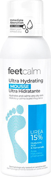 Изображение товара Пенка для ног Feetcalm Ultra Hydrating Mousse 15% мочевины для очень сухой кожи (125мл)