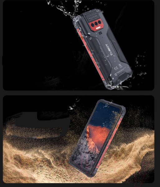 Изображение товара Смартфон Cubot King Kong 8 6GB/256GB (черный)