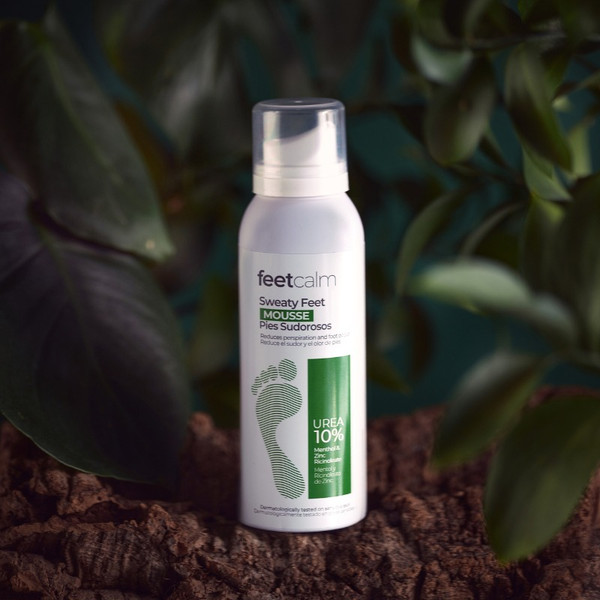 Изображение товара Пенка для ног Feetcalm Sweaty Feet Mousse 10% Мочевины против потливости ног (125мл)