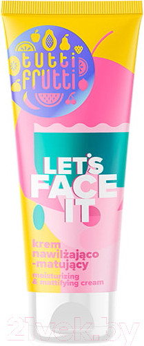 Изображение товара Крем для лица Farmona Tutti Frutti Let's Face It Увлажняющий и матирующий (50мл)
