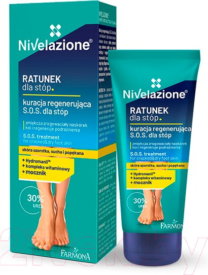 Изображение товара Крем для ног Farmona Nivelazione S.O.S. Для проблемной сухой кожи (75мл)