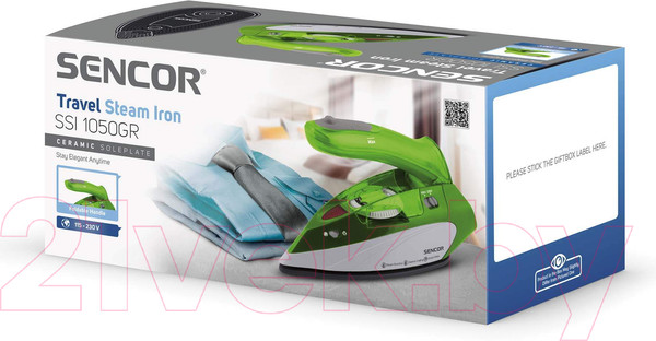 Изображение товара Дорожный утюг Sencor SSI 1050GR