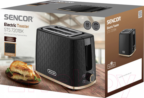 Изображение товара Тостер Sencor STS 7201BK