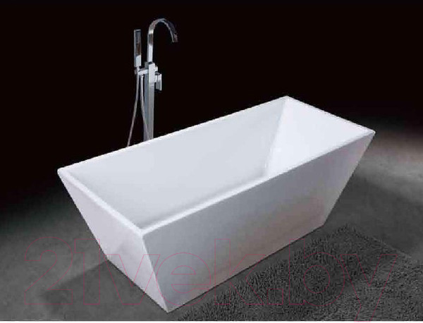 Изображение товара Ванна акриловая PELICAN Alba-7 170x80 (с сифоном)