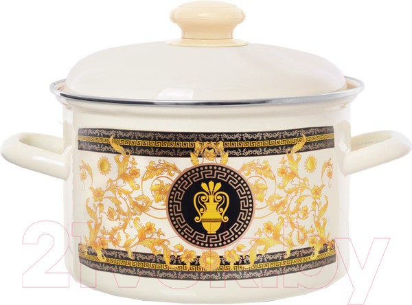 Изображение товара Кастрюля ЭСТЕТ Греческий узор / ЭТ-72521
