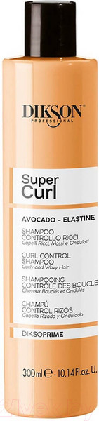 Изображение товара Шампунь для волос Dikson Curl Control для вьющихся волос с маслом авокадо (300мл)