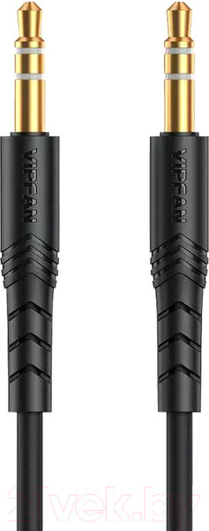 Изображение товара Кабель Vipfan AUX L04 LMT (1м, черный)