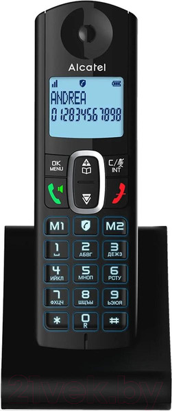 Изображение товара Беспроводной телефон Alcatel F685 (черный)