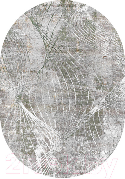 Изображение товара Ковер Safyun Liparis LP309-CREAM-GREEN-OVAL (1.6x2.3)