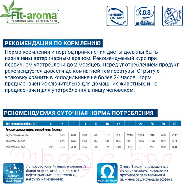 Изображение товара Влажный ветеринарный корм для собак Monge Vet Solution Dermatosis (150г)
