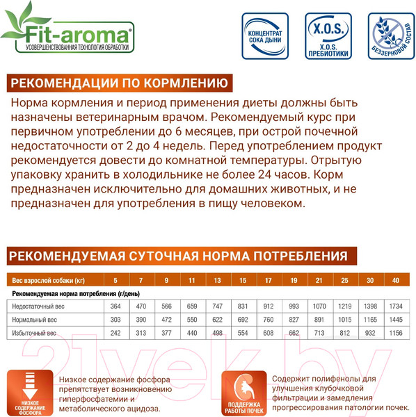 Изображение товара Влажный ветеринарный корм для собак Monge Vet Solution Renal and Oxalate (150г)