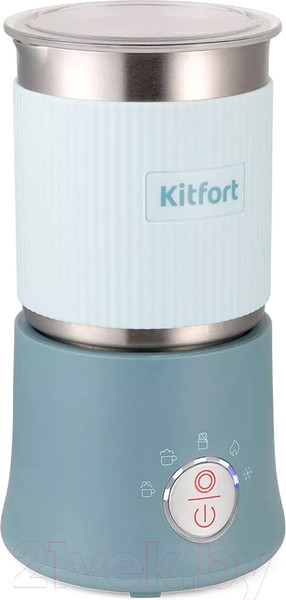 Изображение товара Вспениватель молока Kitfort KT-7158-2 (голубой)