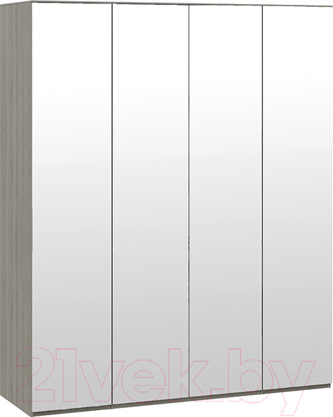 Изображение товара Шкаф ТриЯ Либерти комбинированный / СМ-297.07.443 зеркальный (хадсон)