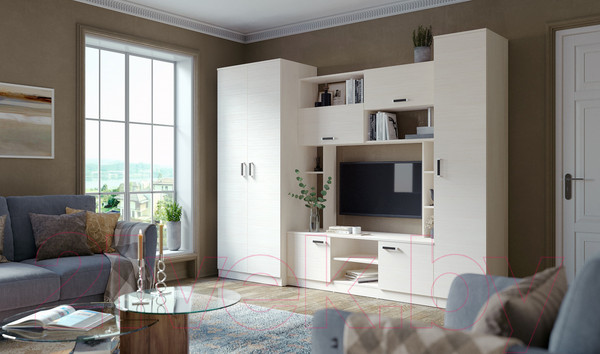 Изображение товара Стенка Евва Престиж-3 АЭП ПС-003-11 (без рисунка/бодега)