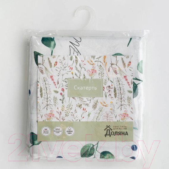 Изображение товара Скатерть Доляна Eucalyptus 180x144 / 4682756