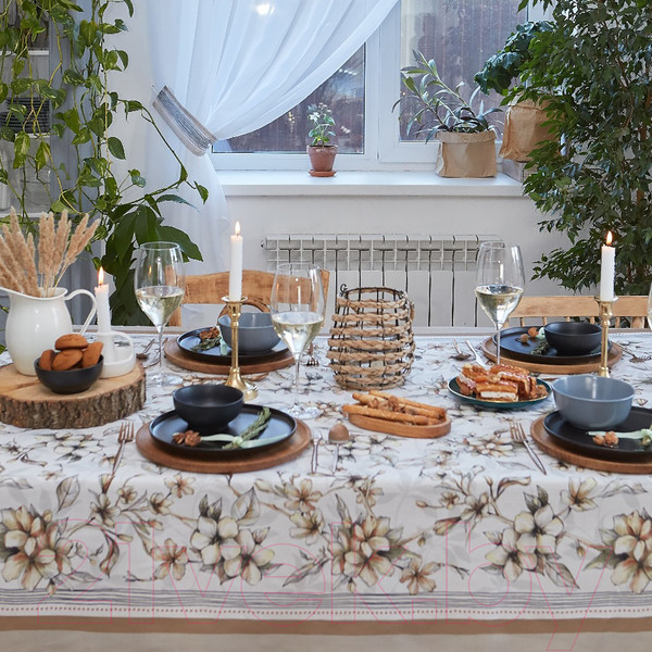 Изображение товара Скатерть Этель Floral Mood / 4645824 (180x147)