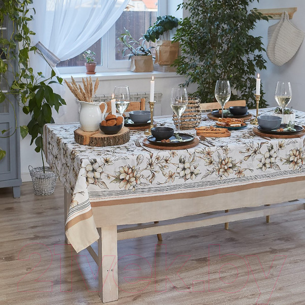 Изображение товара Скатерть Этель Floral Mood / 4645824 (180x147)