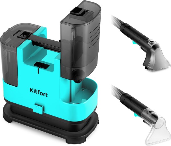 Изображение товара Пылесос Kitfort KT-5162-2 (черный/зеленый)