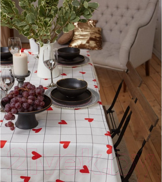 Изображение товара Скатерть Этель Love Is / 5376669 (149x180)