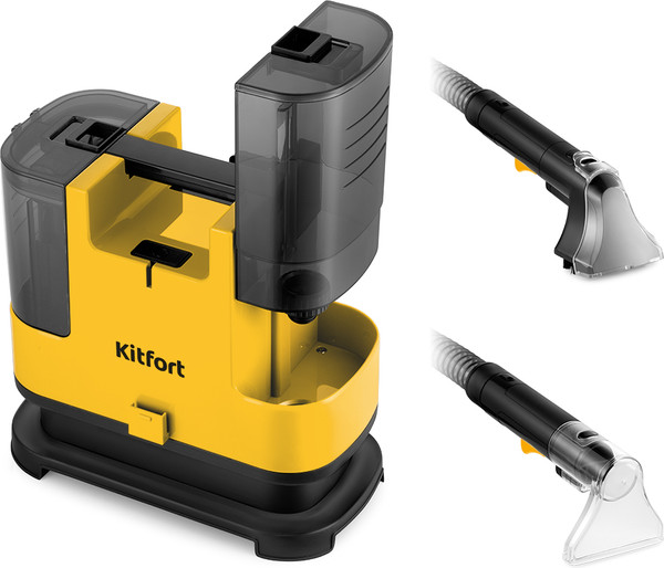 Изображение товара Пылесос Kitfort KT-5162-3 (черный/желтый)