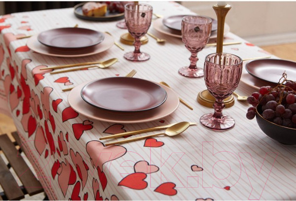 Изображение товара Скатерть Этель Cat's Love / 5376656 (149x180)