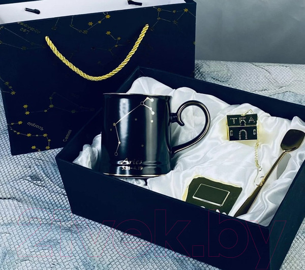 Изображение товара Кружка Lenardi Овен 106-290 (с фильтром и ложкой)