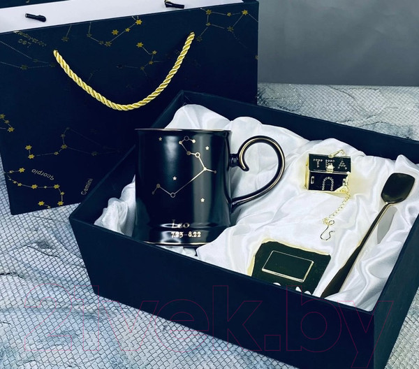 Изображение товара Кружка Lenardi Лев 106-294 (с фильтром и ложкой)