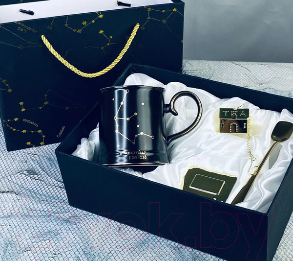 Изображение товара Кружка Lenardi Водолей 106-300 (с фильтром и ложкой)