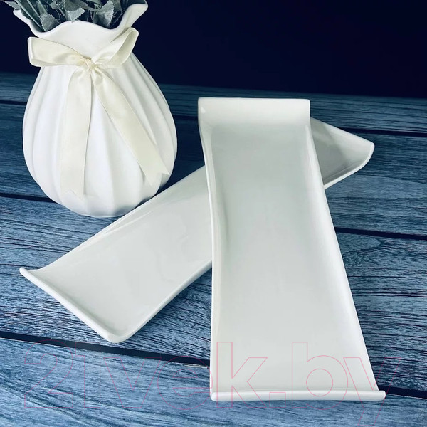 Изображение товара Набор сервировочных блюд Lenardi Bianco 118-028 (2шт)