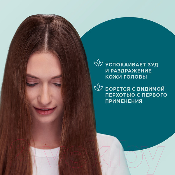 Изображение товара Шампунь для волос Шаума Classic Против перхоти с экстрактом алоэ вера (360мл)