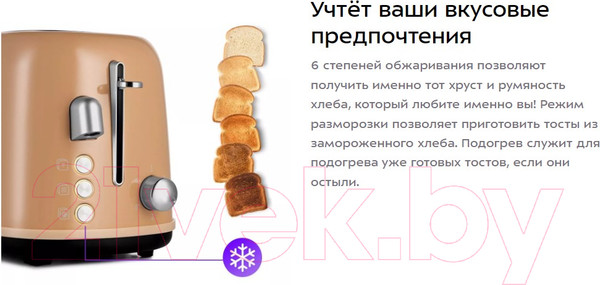 Изображение товара Тостер Kitfort KT-6223