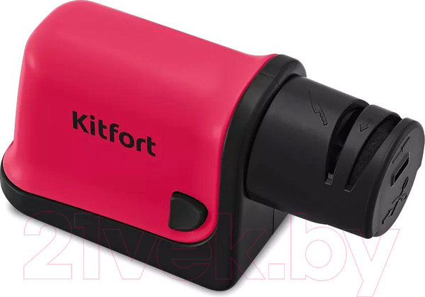 Изображение товара Ножеточка электрическая Kitfort KT-4099-1 (малиновый)